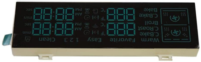 Samsung DE07-00131B Microwave LED Display - Front View - Genuine OEM Part
