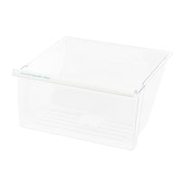 Whirlpool WP2188664 Refrigerator Deli Drawer - Front View Genuine OEM Meat Pan