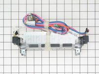 GE WR51X442 Refrigerator 9 Inch Defrost Heater with Bimetal - Front View - Genuine OEM