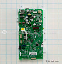 GE WH16X27251 Washing Machine Control Board and Support Assembly - Front View - Genuine OEM Part