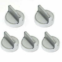 ✅OEM Whirlpool W10698166 Knob Kit Stainless Steel 5x W10594481 AP5949868