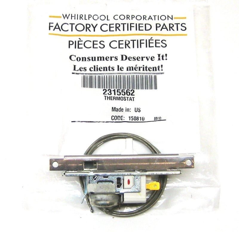 ✅OEM Whirlpool WP2315562 Refrigerator Temperature Control Thermostat 2315562