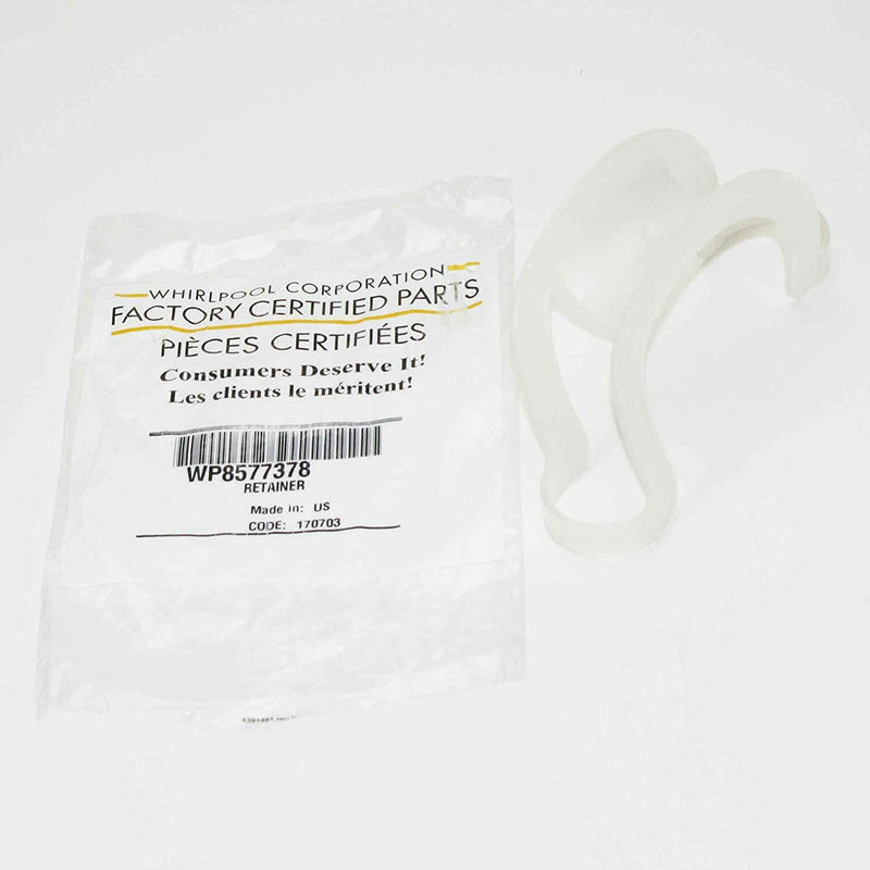 ✅OEM Whirlpool 8577378 Washer Drain Hose Retainer