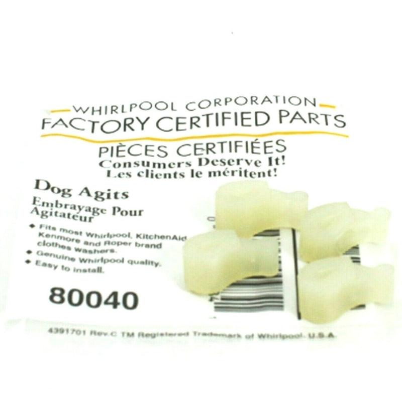 ✅OEM Whirlpool WP80040 80040 Washing Machine Agitator Dogs AP3119063 PS388034