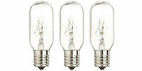 ✅OEM GE WB36X10003 40W Microwave Light Bulb Lamp 40 Watt 130 Volts 3 Pack