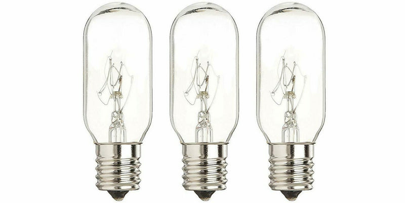 ✅OEM GE WB36X10003 40W Microwave Light Bulb Lamp 40 Watt 130 Volts 3 Pack