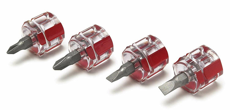 ✅OEM Wilmar W80004 Mini Stubby Screwdriver Set 4 Piece