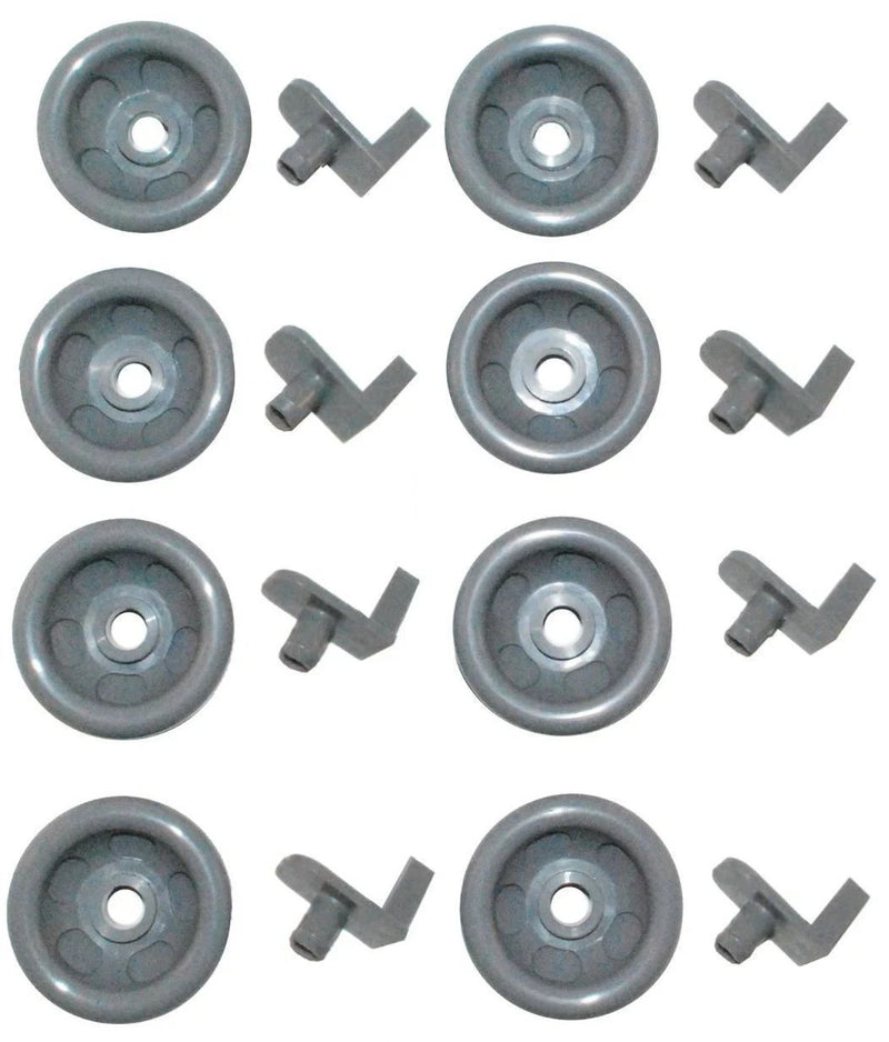 8-Pack Lower Rack Kit Compatible with GE Dishwasher WD12X10277 WD35X21041