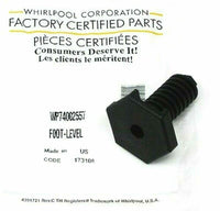 Authentic Whirlpool Range Leveling Leg 74002557 WP74002557 PS2081009