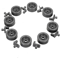 WD35X21041 Lower Rack Kit 8 P for GE Dishwasher WD12X10136 WD12X10107 WD12X10126