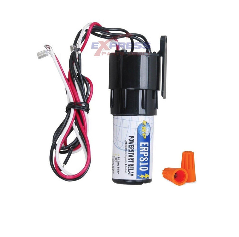 RCO810 Refrigerator 3-in-1 Hard Start Kit Relay Capacitor Replaces ERP810 RC100