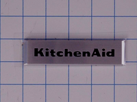 ✅OEM KitchenAid W10909682 Microwave Dishwasher Nameplate