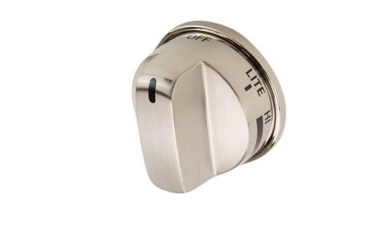 EBZ37189611 for LG Range Burner Knob SS Brushed Nickle AP4447911 PS3534129