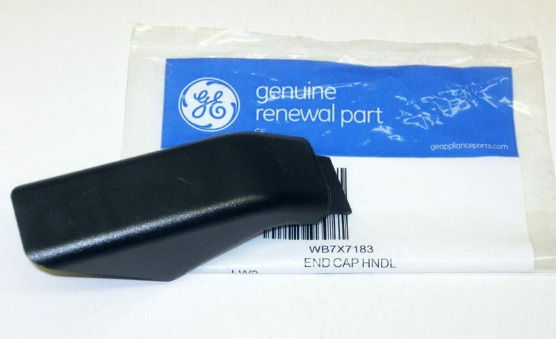 ✅OEM GE WB7X7183 Range Oven Handle End Cap