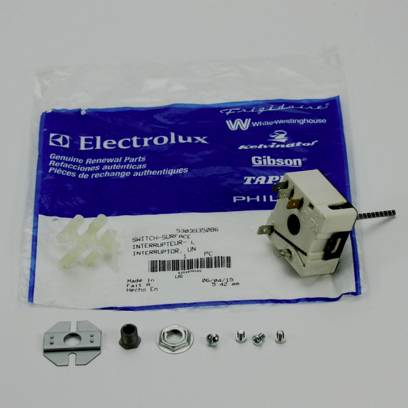 5303935086 Frigidaire Range Switch Kit NEW GENUINE OEM