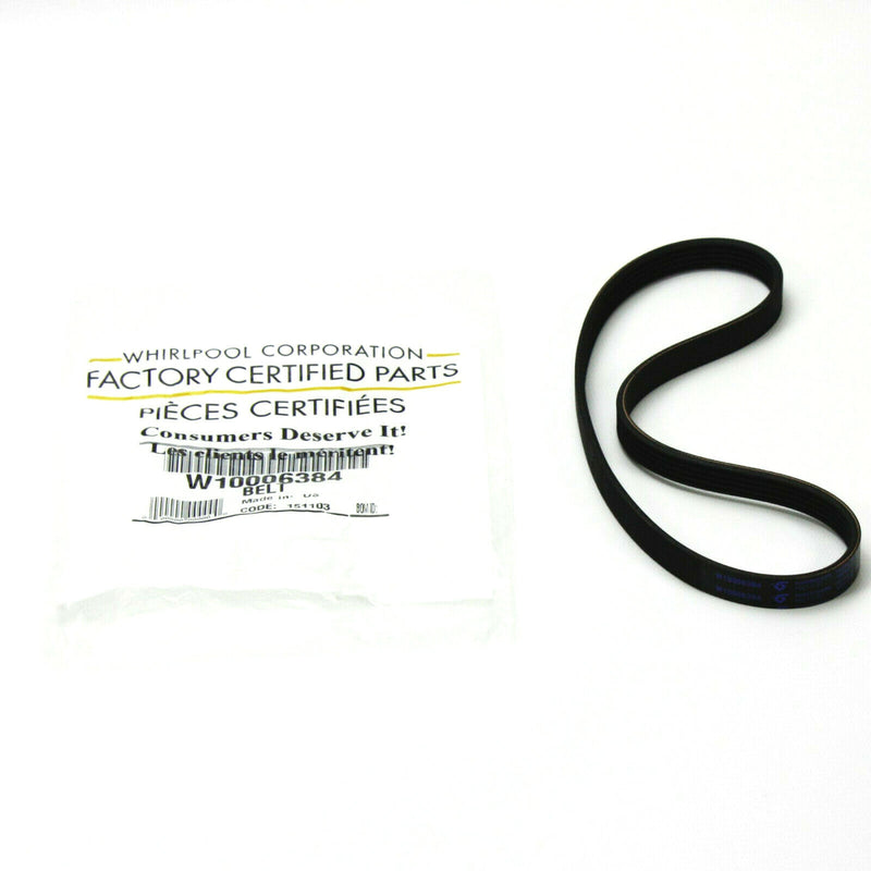 ✅OEM Whirlpool WPW10006384 Washer Drive Belt