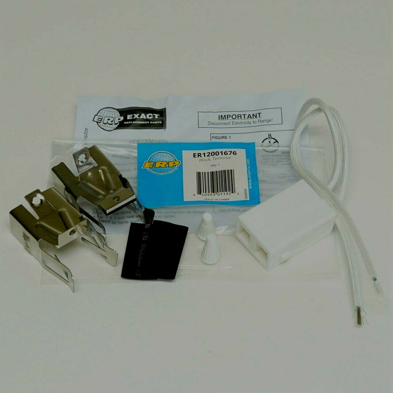 Range Burner Receptacle 12001676 for Whirlpool Maytag Roper AP4009015 PS1570190