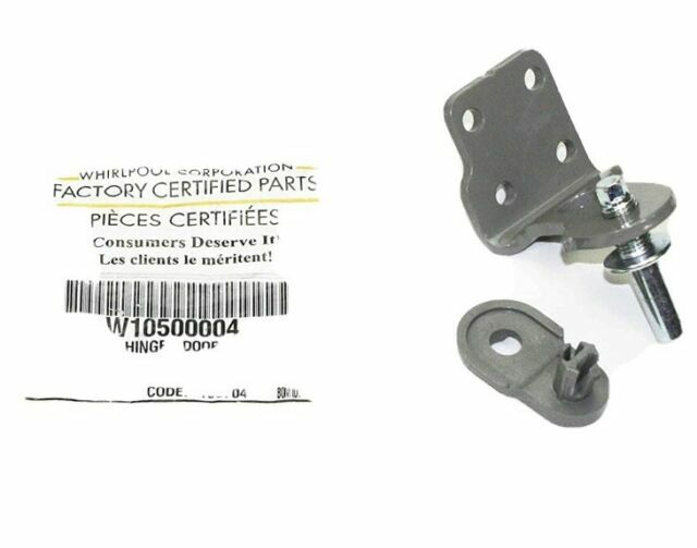 ✅OEM Whirlpool W10500004 Refrigerator Door Hinge Genuine part