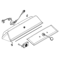 Whirlpool Washer Control Panel Assembly W11112656