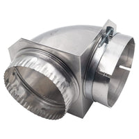 Frigidaire Dryer 4-Inch Aluminum Close Vent Elbow 5305514872