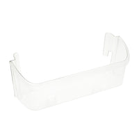 Frigidaire 240323002 Refrigerator Clear Bottom Door Bin Shelf - Front View - Genuine OEM