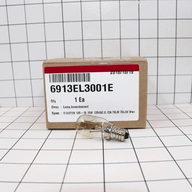 ✅OEM LG 6913EL3001E Dryer Light Bulb