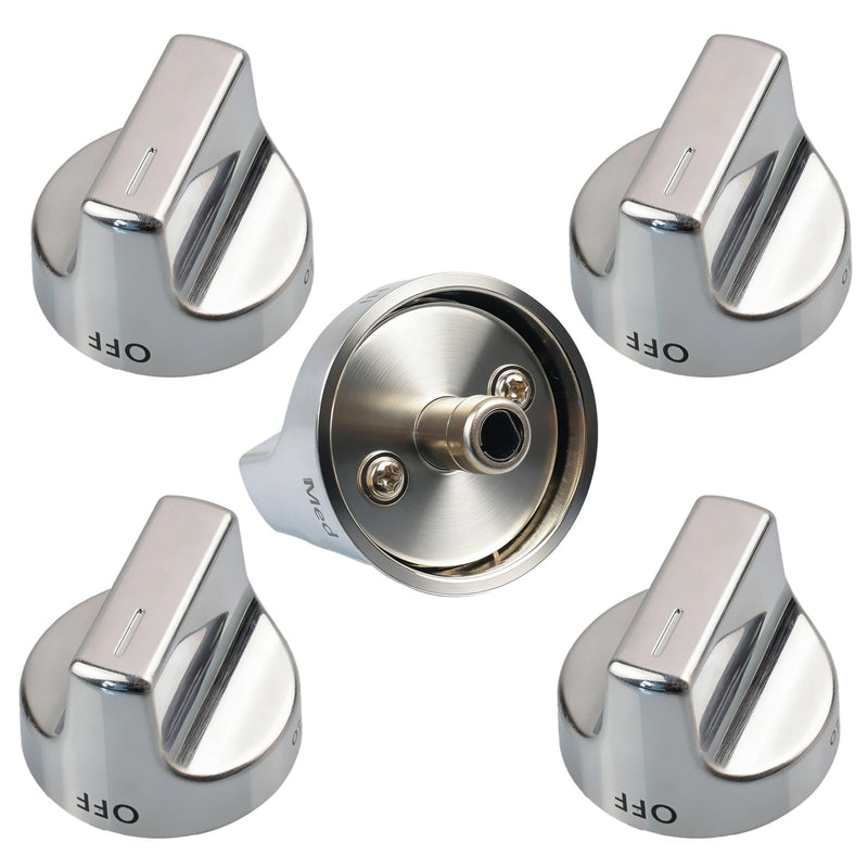 Whirlpool Range Control Knob W11620567 Stainless Steel