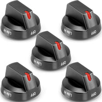 Samsung Range Control Knob Black Stainless Steel DG64-00473B