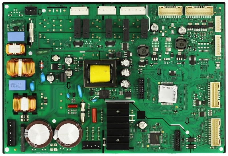 PCB Main Board Assembly DA92-01545A Samsung Replacement Part Side View