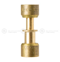 GE WR97X10033 Refrigerator 6mm x 4mm Lokring Fitting - Front View