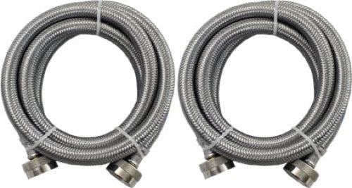 ERP Replacement 3/8" X 5' Fem/Fem Ss Inlet 2 Pack 3805FFSSLG2 (3805FFSSLG2)