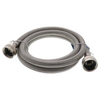 Dishwasher 3/8 X 5' Fem/Fem Ss Inlet Hose – ERP 3805FFSS