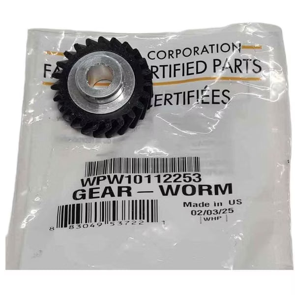 OEM Whirlpool WPW10112253 KitchenAid Mixer Worm Drive Gear 4161531, 4162897