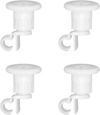 Dishwasher Rack Roller Kit 4-Pack For: GE, Hotpoint, RCA WD12X10327 AP4980629 1811003 AH3486910 EA3486910 PS3486910 WD12X0330 WD12X0356 WD12X0357 WD12X0383 WD12X0385 WD12X183 WD12X330 WD12X356 WD12X357 WD12X383 WD12X385