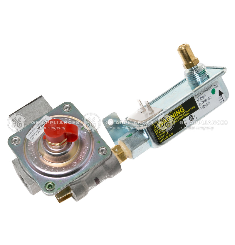 GE Range Valve Control Assembly WB21X38548 Front View