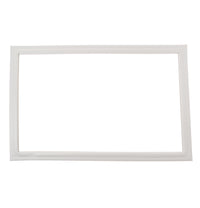 GE WR14X49685 Refrigerator Freezer Door Gasket White - Front View - Genuine OEM Part