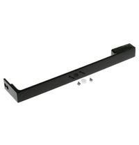 GE Black Refrigerator Door Handle WR12X48507 Front View
