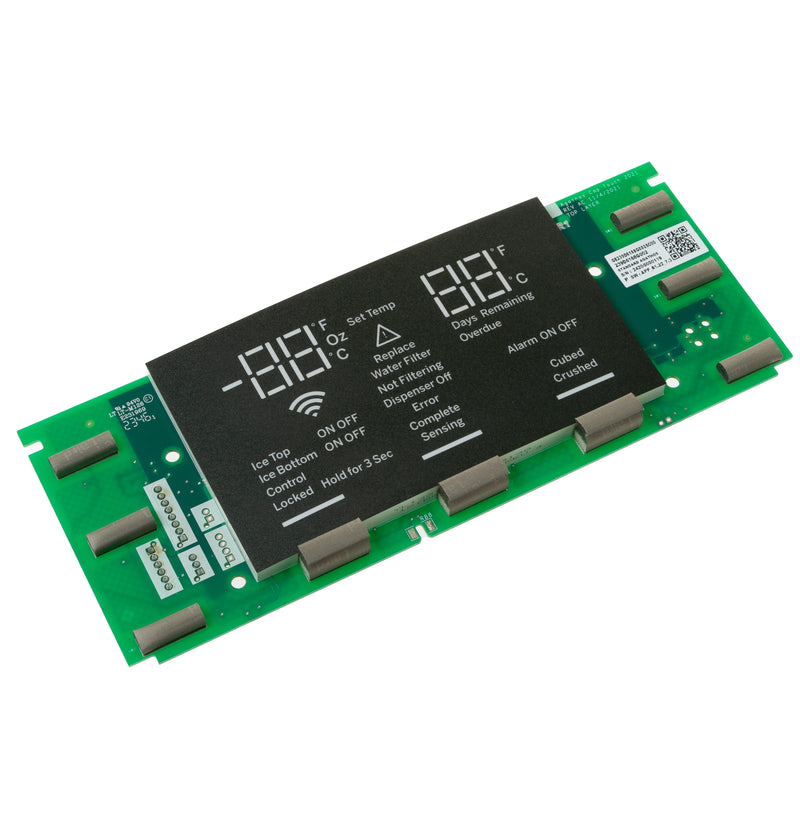 GE WR55X45225 Refrigerator Main Control Board PCBA - Front View