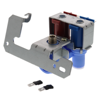 Refrigerator Water Inlet Valve For: GE WR57X10051 WR57X10032 WR32X10032 WR57X33326 WR57X10040 WR57X10018 WR57X119 WR57X111 WR57X104 WR57X99 WR57X98 WR57X92 WV1051 AP3672839 PS901314 ERWR57X10051