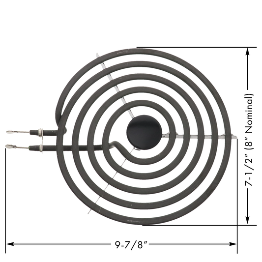 Surface Element For: Universal MP21YA-SU ERMP21YA-SU 04000033, 3191454, 404099, 484783, 5304431014, BN-85, ERS58Y21, MP21YA, S58Y21, SU204, TS5W8221, TS5W8221SR, WPW10259865