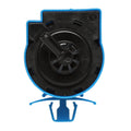 Samsung DC96-01703G Washer Water Level Pressure Switch - Back View - Genuine OEM Part