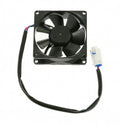 Refrigerator Drain Fan Assembly WR60X23405 GE Appliances Replacement Part Side View