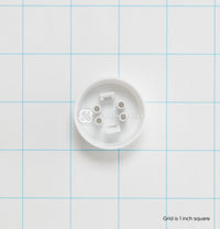 GE WR02X11123 Refrigerator Ice Maker Receptacle Cover - Front View