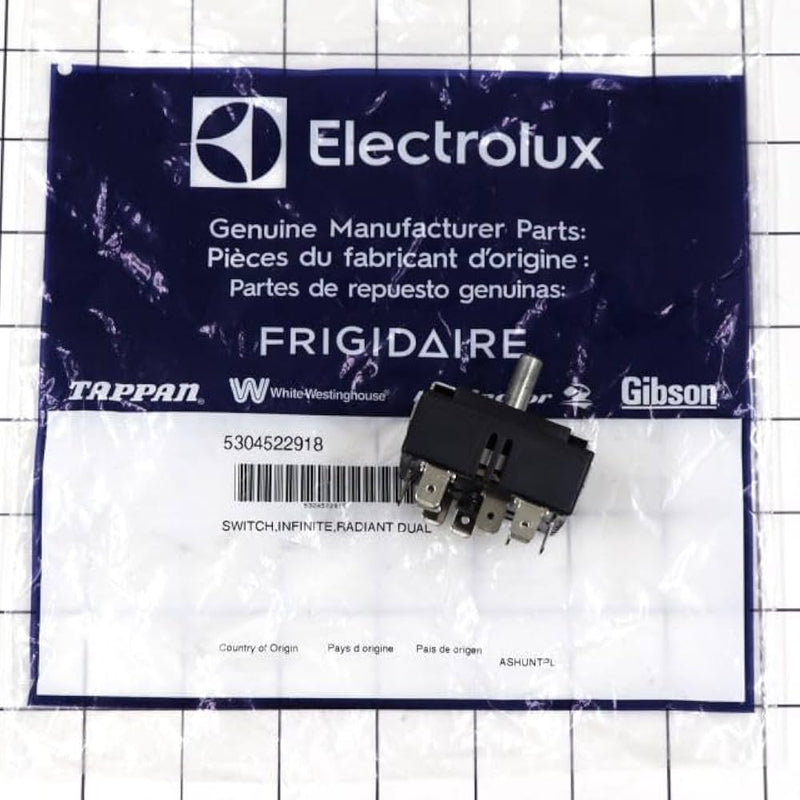 Frigidaire 140173679014 Range Switch (Replaces 5304522918)