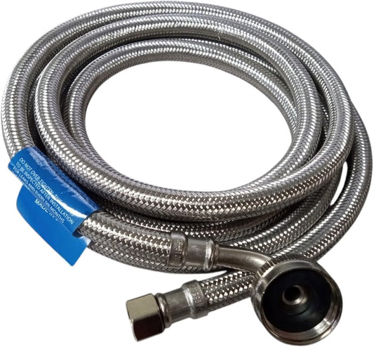 Dishwasher Stainless Steel Inlet Hose 8-Ft Universal For: 1408EDWSS ER1408EDWSS