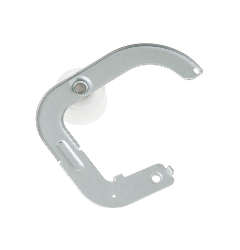 GE WE49X28031 Dryer Idler Bracket and Bearing Assembly - Front View - Genuine OEM Part