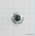 GE WE3M33 Dryer Idler Pulley Shaft and Bracket Assembly - Back View - Genuine OEM Part