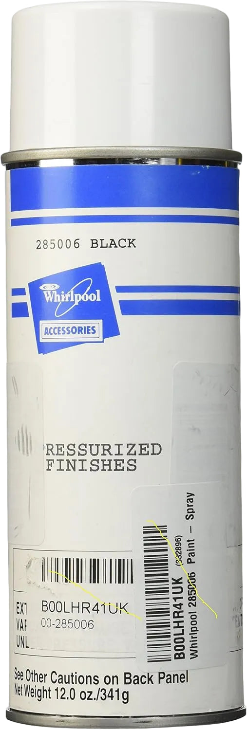 Whirlpool 285006 SPRAY PAINT BLACK