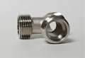 375YM Y Connector with Male Threads Garden Hose Size