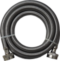 Washing Machine Inlet Hose 3/8 in x 8 ft Stainless Steel For: Compatible Washing Machines 3808FFSS ER3808FFSS